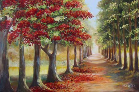 Caminho das Flores - 50 x 70 -  OST - 2010